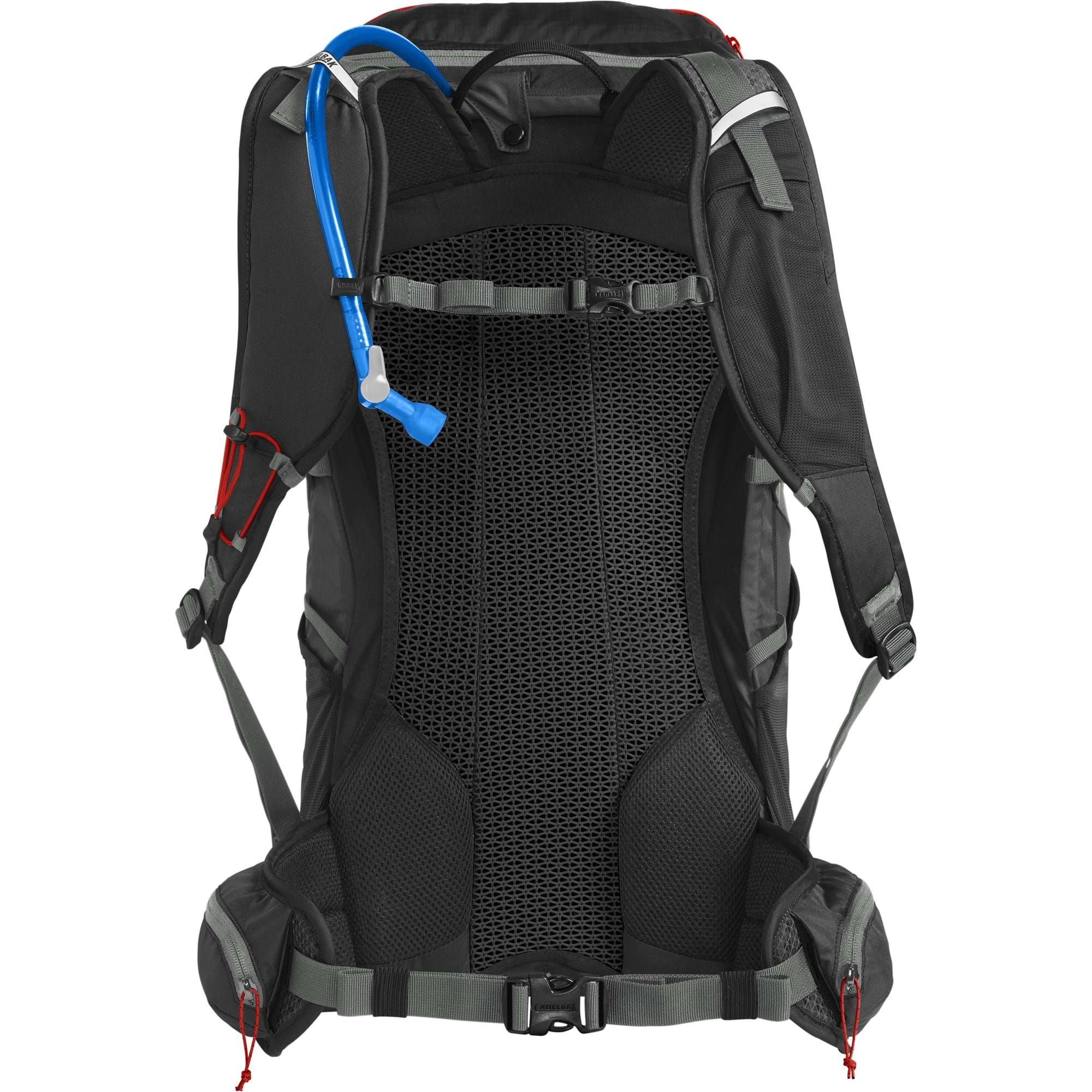 CAMELBAK FOURTEENER 32 HYDRATION PACK 2023: BLACK/RED POPPY 32L CBFOUR32 - Image 4