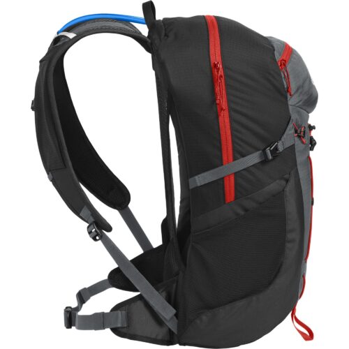CAMELBAK FOURTEENER HYDRATION PACK 26L WITH 3L RESERVOIR 2023: GRAPHITE/RED POPPY CBFOUR26