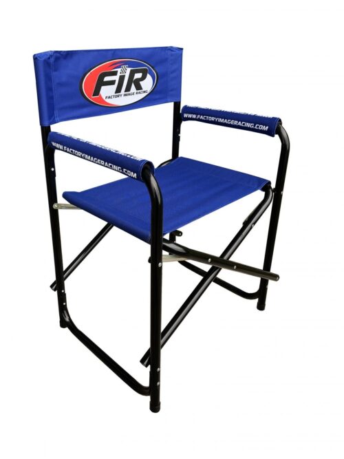 DELUXE FIR DIRECTORS CHAIR – BLUE, HD CAMPING PADDOCK PIT SEAT