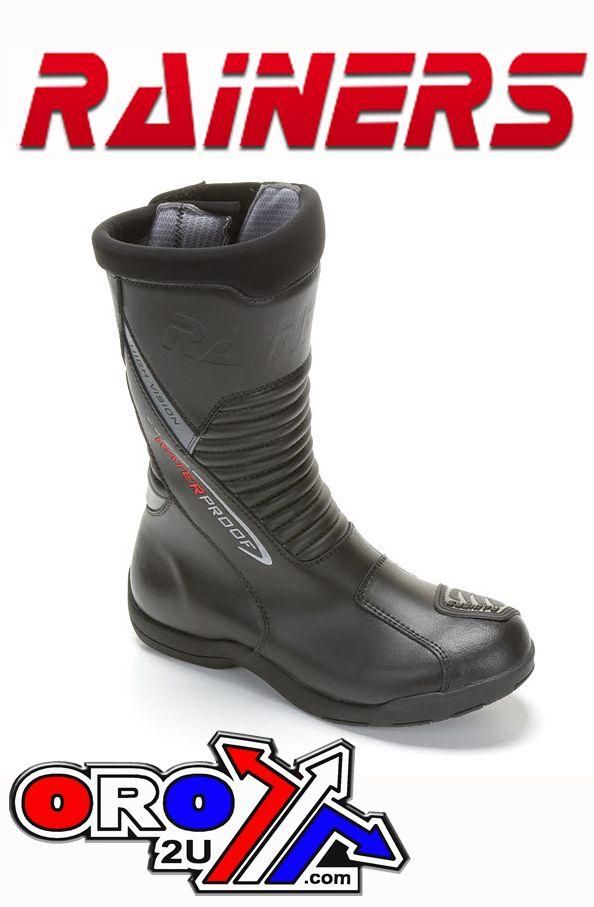 BOOTS BLACK 974 US 12 RAINERS, WATERPROOF ROAD / STREET, 974EBD46 - Image 6