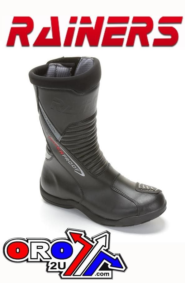 BOOTS BLACK 974 US 12 RAINERS, WATERPROOF ROAD / STREET, 974EBD46 - Image 7