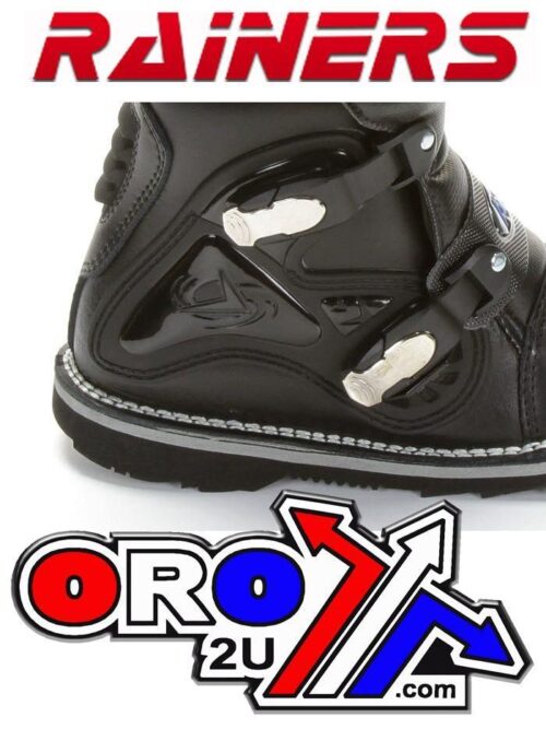 ATV BOOTS BLACK US 9 RAINERS 73043