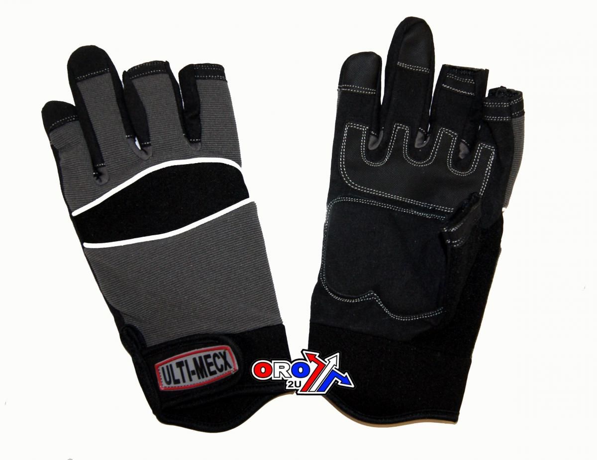 MECHANICS GLOVES 3 FINGER LAR, LARGE - Image 2