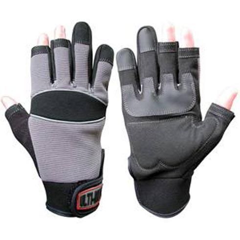 MECHANICS GLOVES 3 FINGER LAR, LARGE