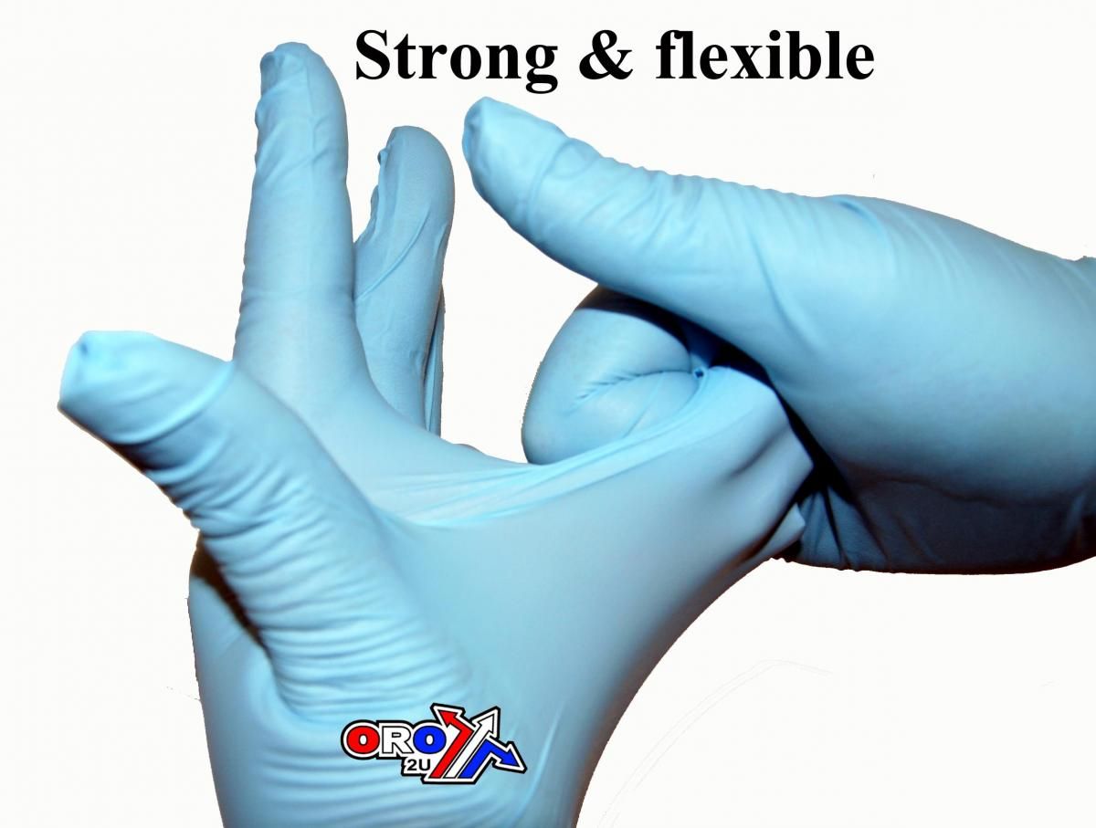NITRILE GLOVES SMALL PK100 GLV6S - Image 3