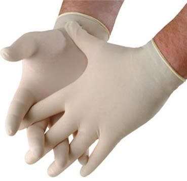 LATEX GLOVES POWDERED EX/LARGE PK100 GLV5XL - Image 2