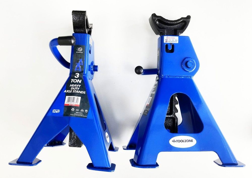 AXLE STANDS 3 TON 1 PAIR - TOOLZONE KDPAU159 - Image 3