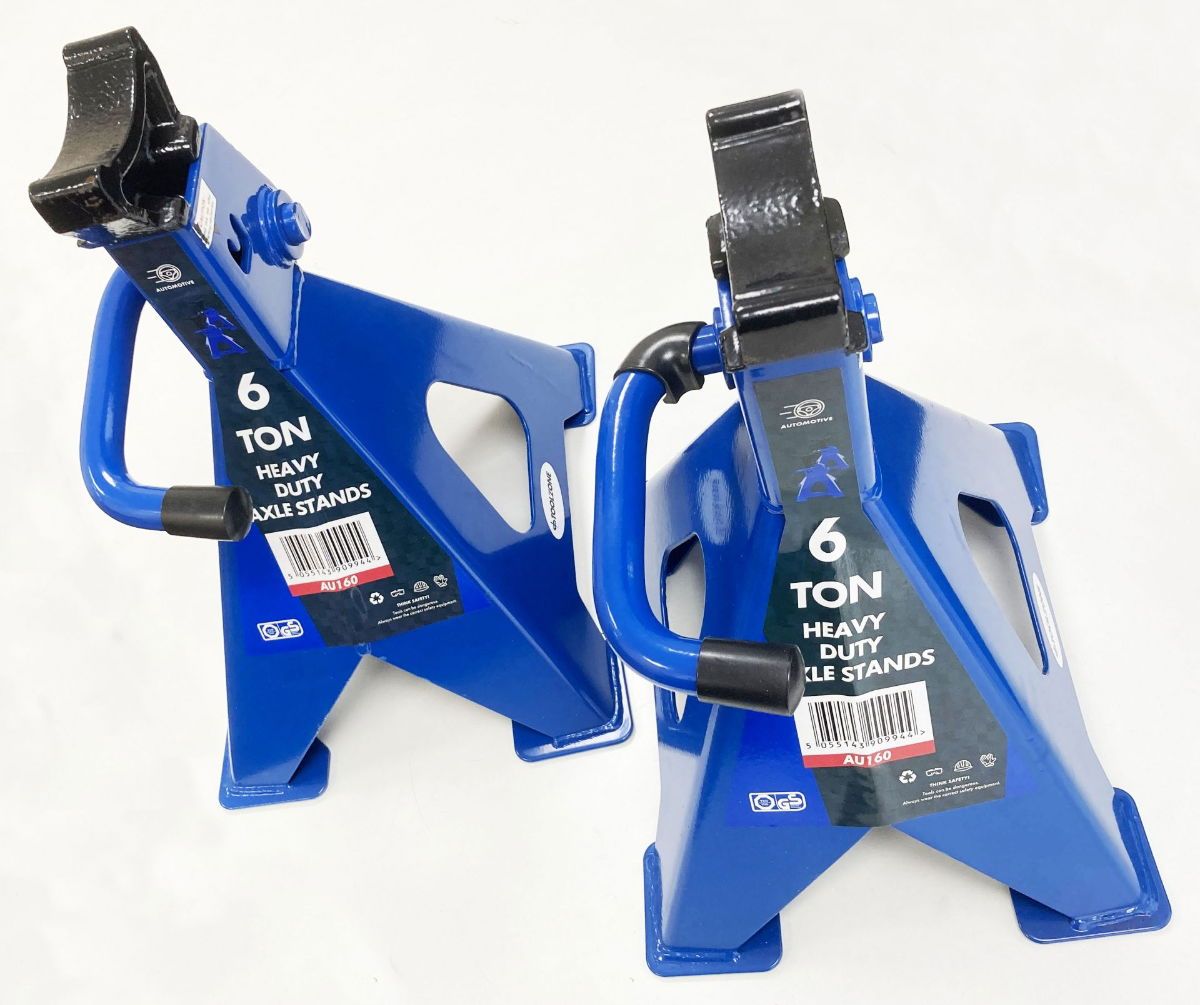 AXLE STANDS 6 TON 1 PAIR - TOOLZONE KDPAU160 - Image 3