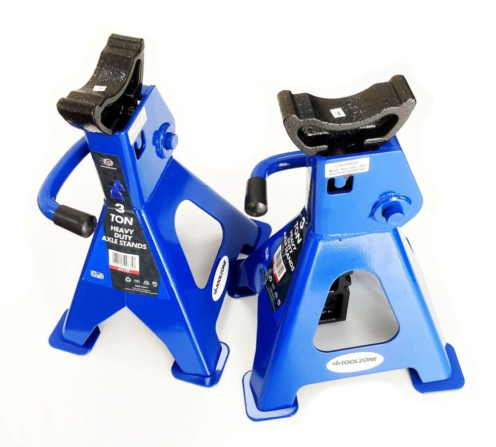 AXLE STANDS 3 TON 1 PAIR - TOOLZONE KDPAU159 - Image 4