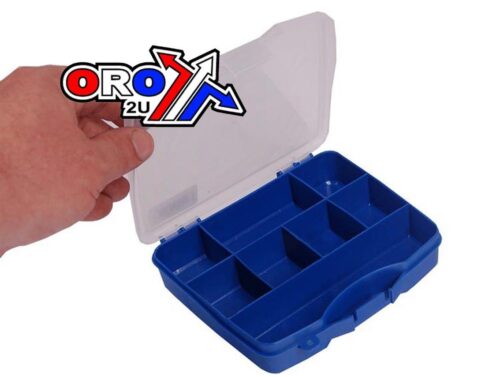 PLASTIC BOX 8 SECTIONS, TUB TRAY ORGANISER ORGANIZER, KDPTB089