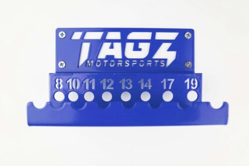TAGZ ORGANISER T-BAR RACK BLUE, FITS UP TO 8 T-BARS