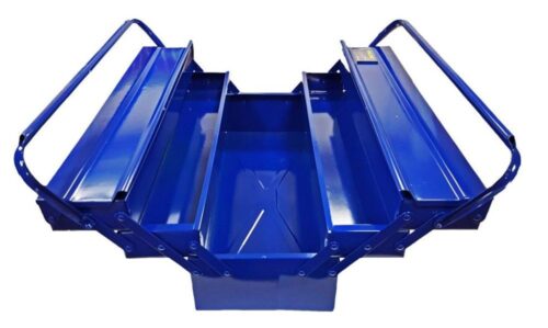 CANTILEVER TOOLBOX 530x200x200mm WITH ORGANISER AND TRAY – TOOLZONE KDPTB006