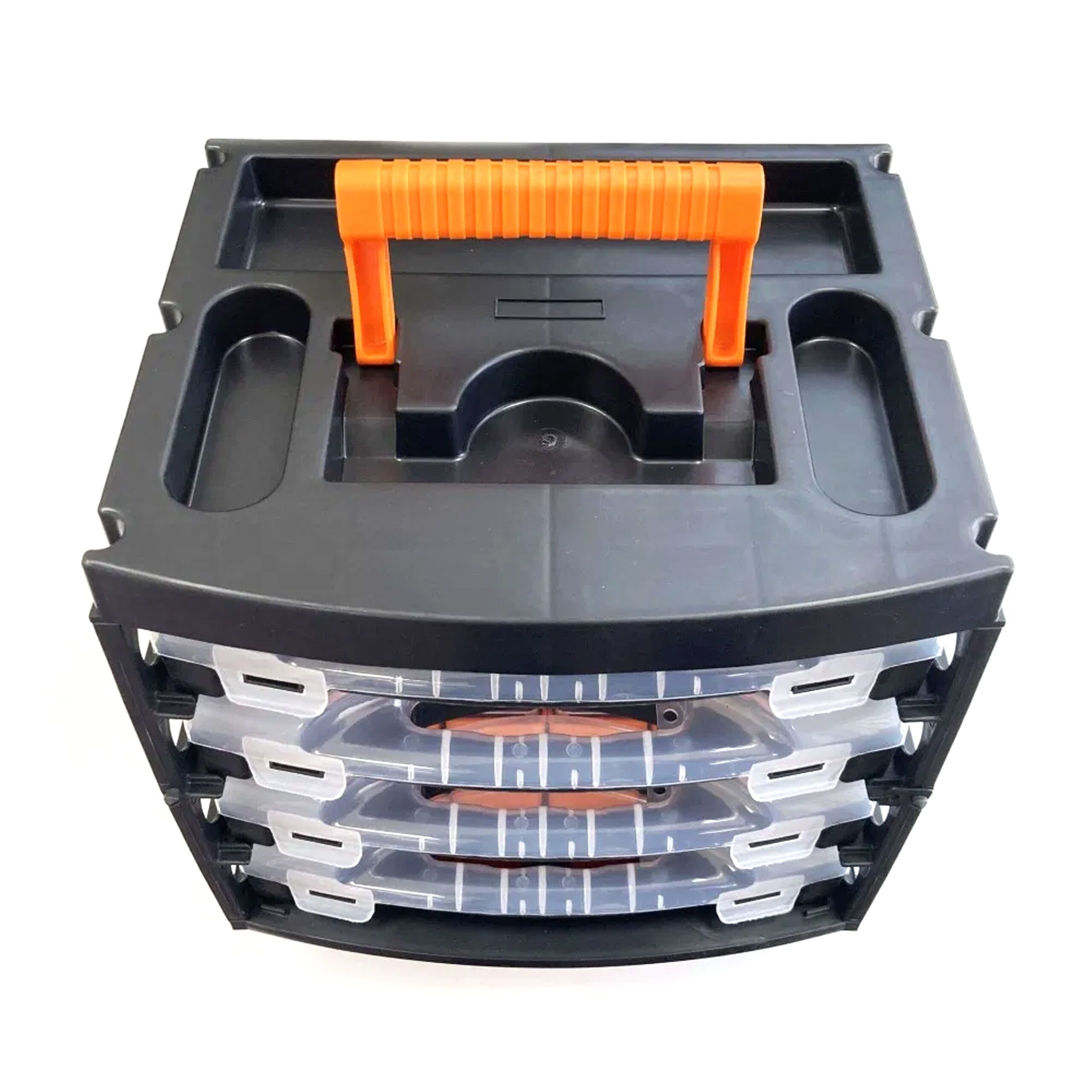 ORGANISER SET 4 TRAY POLY WITH REMOVABLE INNER COMPARTMENTS - TOOLZONE KDPTB098 - Image 11