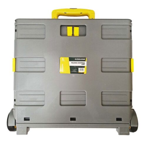 SHOPPING CART EXTRA LARGE YELLOW AND GREY PLASTIC – TOOLZONE KDPRM030