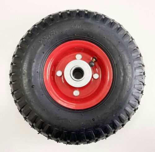 SACK TRUCK SPARE WHEEL RED CENTRE 260x85mm 19/20mm BORE – TOOLZONE KDPRM023