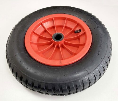 WHEELBARROW WHEEL 350x85mm 4PLY 25mm BORE 3.50-8 – TOOLZONE KDPRM026