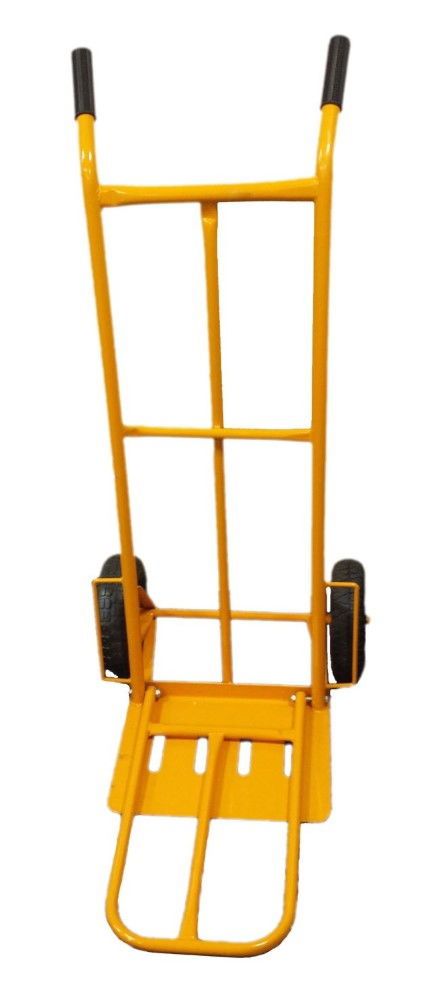 SACK TRUCK HEAVY DUTY YELLOW FOLD DOWN PLATE 200kg 1250x650x580mm – TOOLZONE KDPRM019