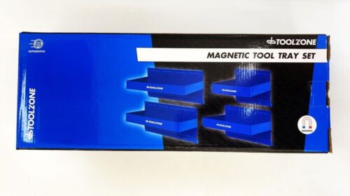 MAGNETIC TOOL TRAY SET 4pc 310x115mm 270x115mm 210x115mm 155x115mm – TOOLZONE KDPAU365