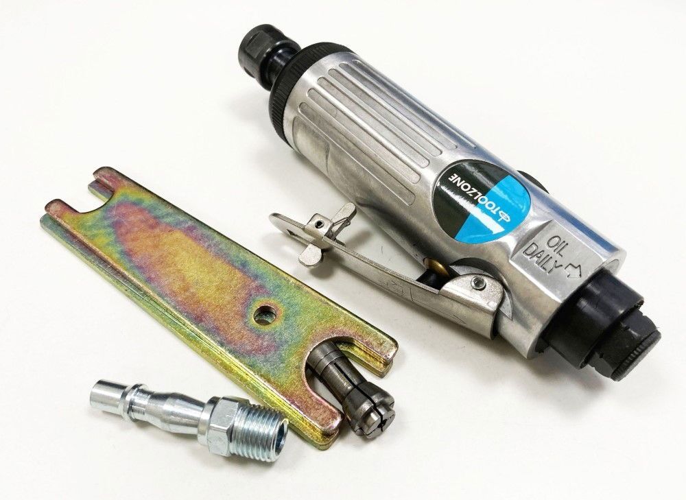 DIE GRINDER KIT 1/4" WITH 1/8" AND 1/4" COLLETS - TOOLZONE KDPAT021 - Image 3