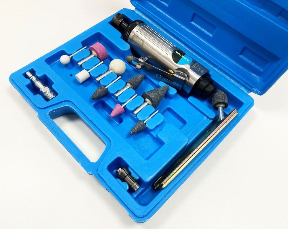 DIE GRINDER KIT 1/4" WITH 1/8" AND 1/4" COLLETS - TOOLZONE KDPAT021 - Image 4