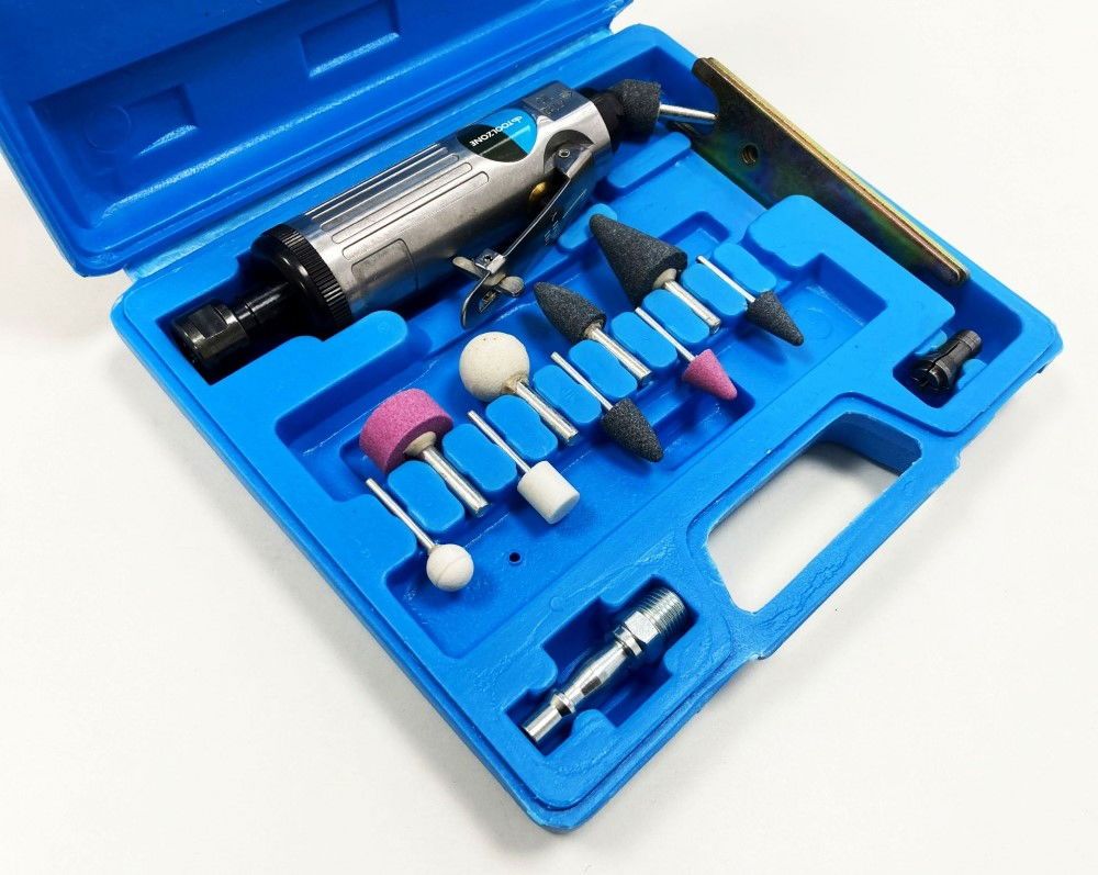 DIE GRINDER KIT 1/4" WITH 1/8" AND 1/4" COLLETS - TOOLZONE KDPAT021 - Image 6