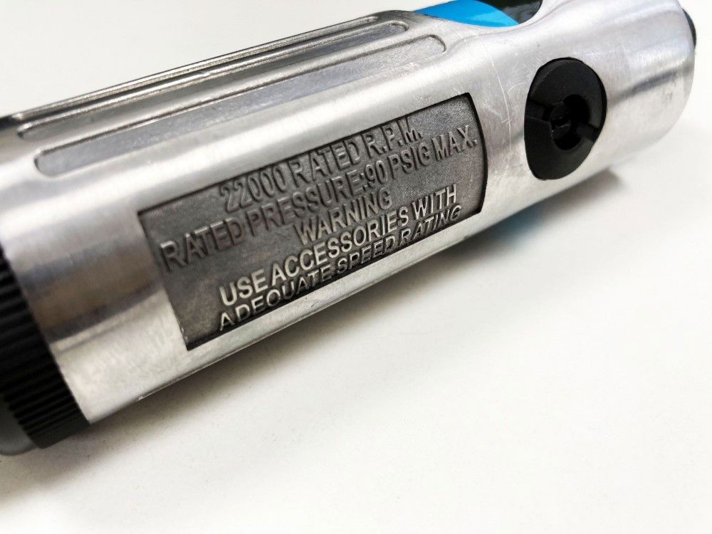 DIE GRINDER KIT 1/4" WITH 1/8" AND 1/4" COLLETS - TOOLZONE KDPAT021 - Image 7