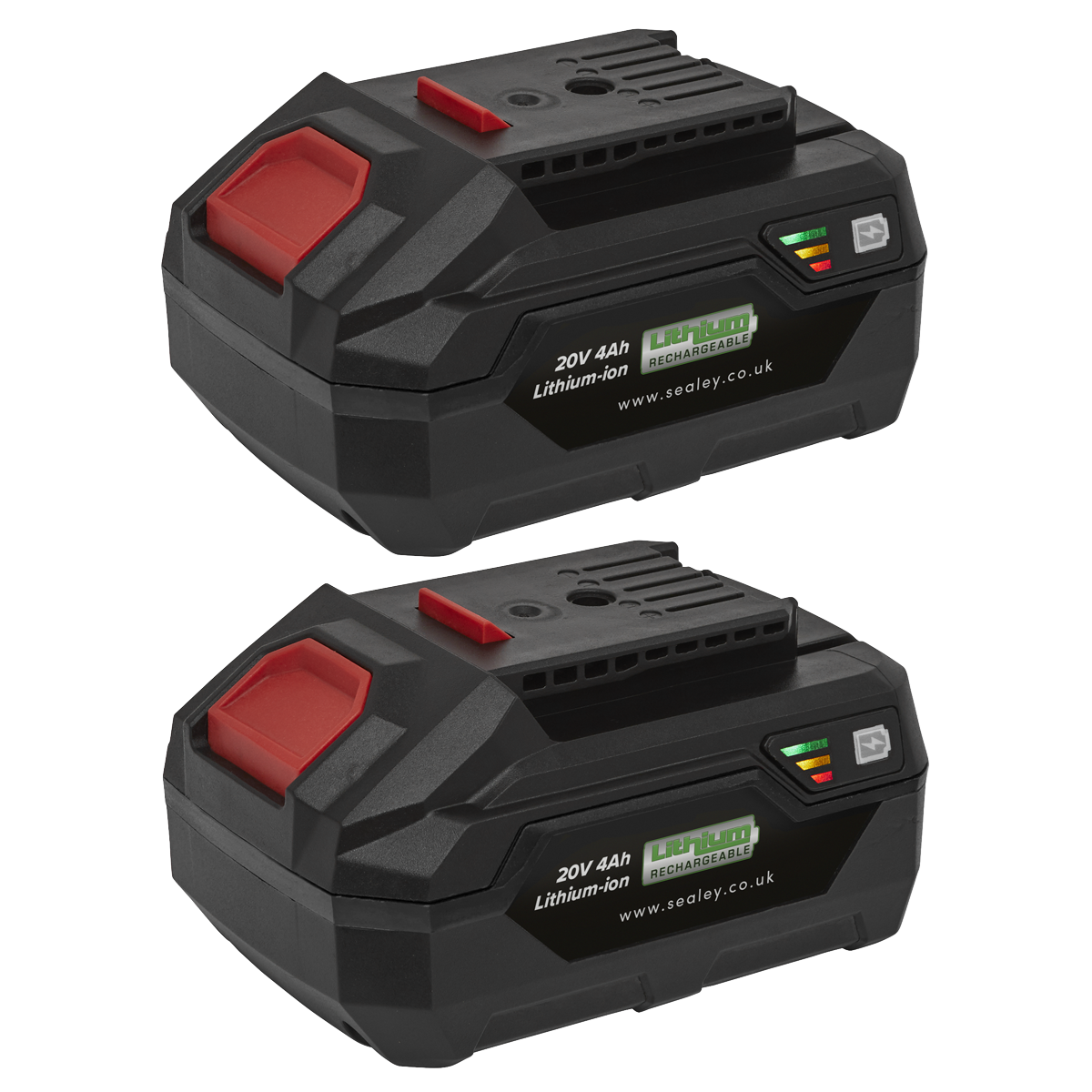 20V 4Ah BATTERY PACK LITHIUM SV20, 2 BATTERIES