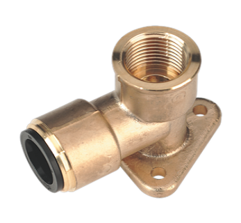 BRASS WINGBACK ELBOW FITTING WORKSHOP AIRLINE HARDLINE SPEEDFIT RIGID 15mm x 1/2″ BSP CAS15BWE