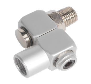 AIR LINE SWIVEL CONNECTOR 1/4″, 1/4″ BSPT MALE/FEMALE, SA902