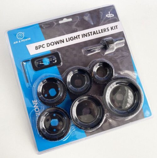 DOWN LIGHT INSTALLERS KIT 8pc SIZES 51-89mm – TOOLZONE KDPHS036