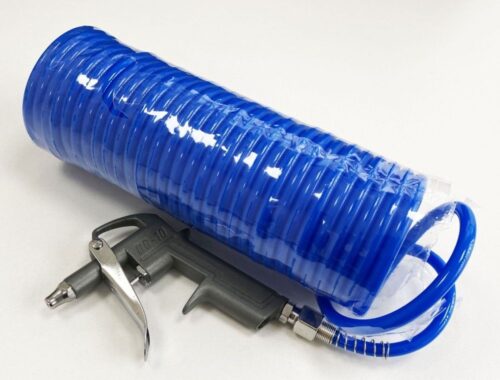 AIR DUST GUN WITH 7.6m x 1/4″ RECOIL HOSE MAX PRESSURE 200psi – TOOLZONE KDPAT037