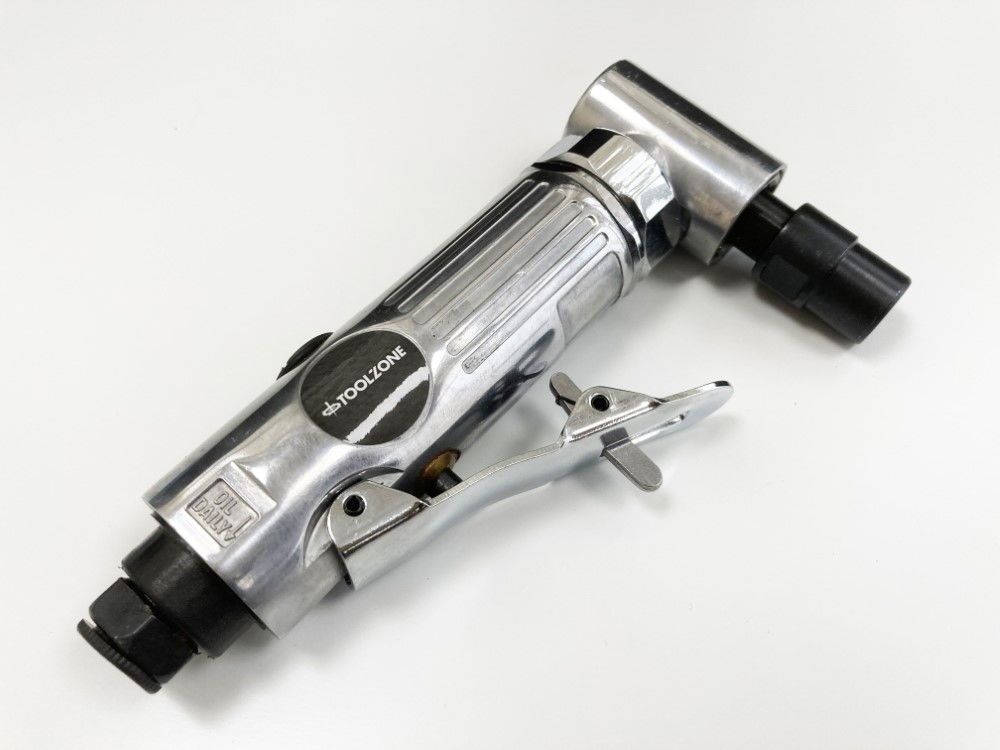 ANGLE AIR DIE GRINDER 15 PIECES 1/4" CHUCK - TOOLZONE KDPAT020 - Image 3