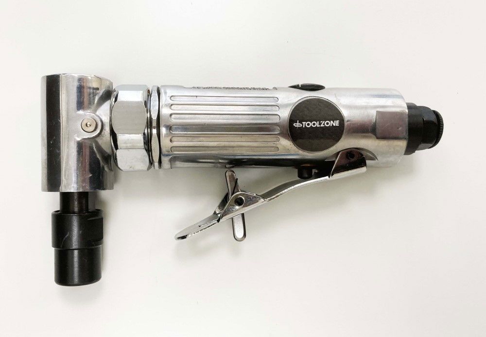 ANGLE AIR DIE GRINDER 15 PIECES 1/4" CHUCK - TOOLZONE KDPAT020 - Image 5