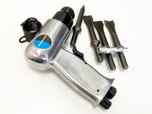AIR HAMMER KIT WITH FOUR 120mm CHISELS – TOOLZONE KDPAT010
