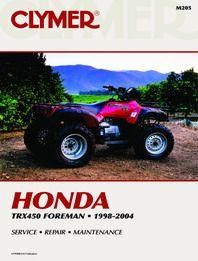 MANUAL 98-04 TRX450 CLYMER