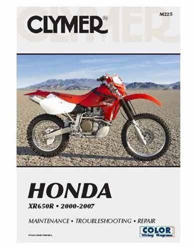 MANUAL XR650R 00-07 CLYMER