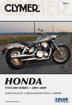 MANUAL Honda VTX1300 Series, CLYMER M231 REPAIR Maintenance