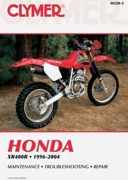 MANUAL 96-00 XR400 HONDA, CLYMER
