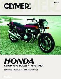 MANUAL Honda CB900-1100 Fours, CLYMER M325 REPAIR Maintenance