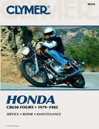 MANUAL Honda CB650 Fours 79-82, CLYMER M336 REPAIR Maintenance