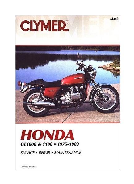 MANUAL Honda Flat Fours GL1000, CLYMER M340 REPAIR Maintenance