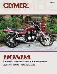 MANUAL Honda CB550 & 650 Night, CLYMER M345 REPAIR Maintenance