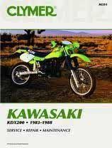 MANUAL KDX200 83-88 CLYMER