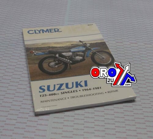 MANUAL 125-400cc Singles 64-81, SUZUKI