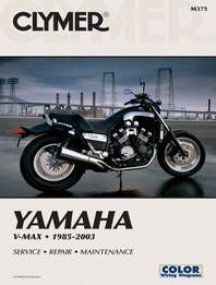 MANUAL Fours V-MAX 1985-2003, CLYMER M375 REPAIR Maintenance