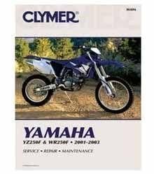 MANUAL YZF/WRF250 01-03 CLYMER