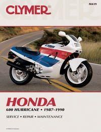 MANUAL Honda 600 Hurricane, CLYMER M439 REPAIR Maintenance