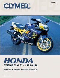 MANUAL Honda CBR600 F2 & F3, CLYMER M441 REPAIR Maintenance