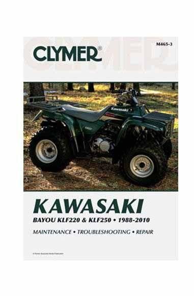 MANUAL KLF220 88-02 CLYMER