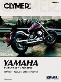MANUAL V-Star 650 (98-09), CLYMER M495 REPAIR Maintenance